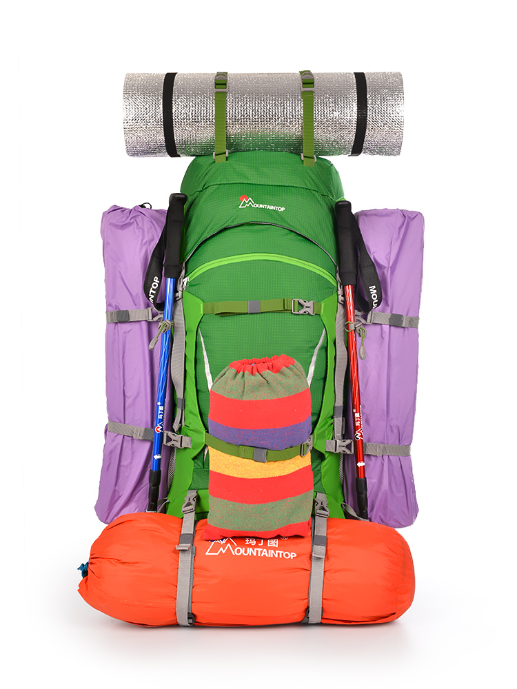 玛丁图60L70升80L专业户外登山包双肩男女露营包旅行包轻便大容量