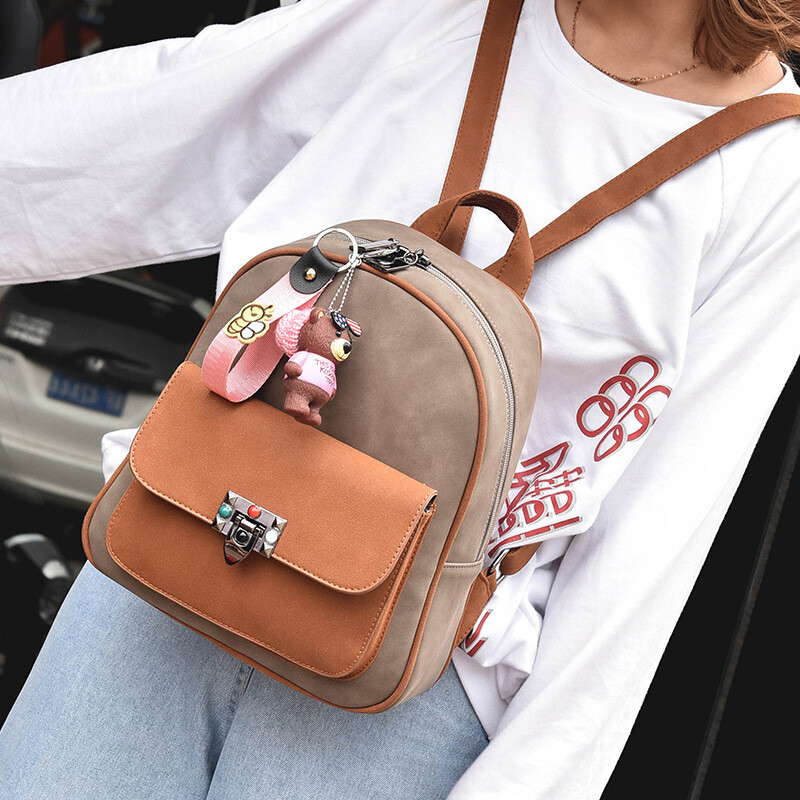 快乐嘉人2017夏季新款校园风双肩包 时尚与实用的完美结合