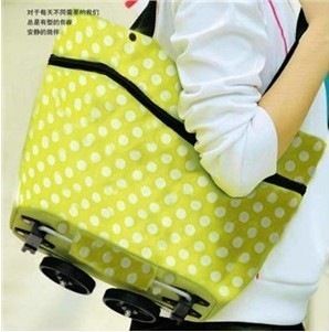 厂家直供日式便携拖轮购物包 酷纳箱包打造旅行收纳新体验